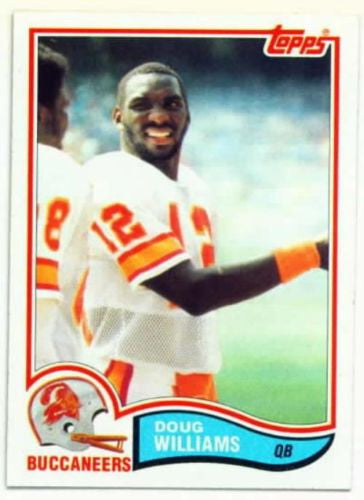 Doug Williams 4x6 Art Card Custom Tampa Bay Buccaneers