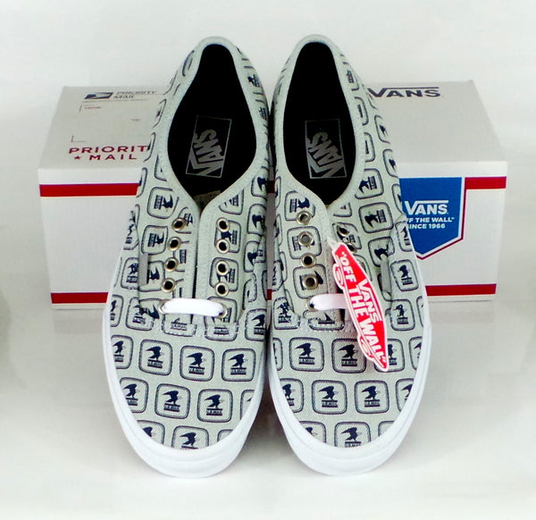 Vans X USPS Authentic Men's Casual Sneaker Skate Denim Shoe Mens