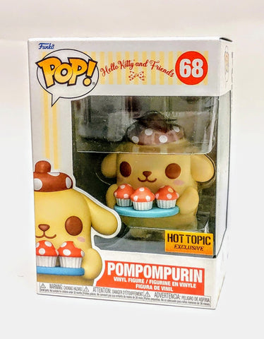 Funko Pop! Sanrio: Hello Kitty and Friends - Pompompurin with Tray (Exc),  Collectable Vinyl Figure - 73607