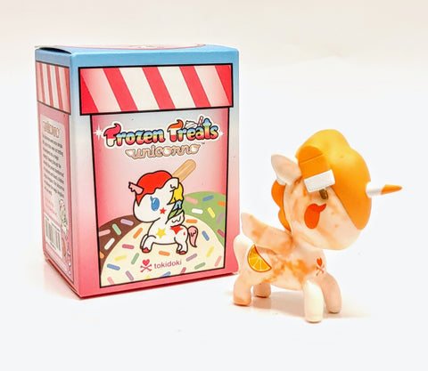 Tokidoki Frozen Treats Unicorno Orange Creamie 3" Open Blind Box Figure