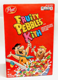 Kith Treats For Fruity Pebbles Limited Edition Cereal Box New Sealed