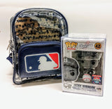 Funko Pop! Jackie Robinson Fun On The Run & MLB Stadium Backpack + Hardstack