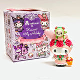 Tokidoki Tea Party My Melody and Rosie Hello Kitty 3" Open Blind Box Figure