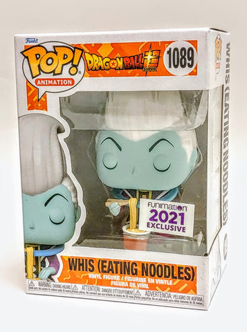 Funko Pop! Dragonball Super Whis Eating Noodles #1089 Funimation 2021 Exclusive