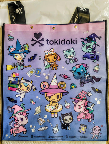 Tokidoki 2024 SDCC Comic Con Exclusive Mystic Nights Vinyl Backpack Tote Bag