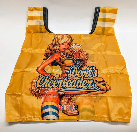 Rockin Jelly Bean Devil's Cheerleaders Eco Tote Bag New