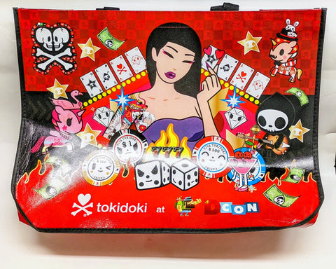 Tokidoki Designer Con DCon Las Vegas 2024 Exclusive 15" x 20" Vinyl Tote Bag