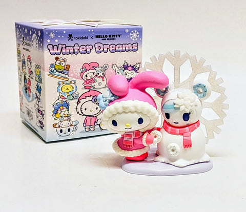 Tokidoki Hello Kitty Winter Dreams My Melody 3" Open Blind Box Figure