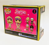 Funko Pop! Skating Barbie & Ken 2-Pack set Hot Topic Exclusive Barbie: The Movie