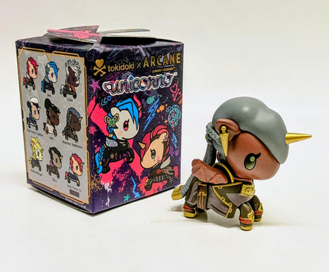 tokidoki x ARCANE League of Legends Unicorno Warrior Ambessa Blind Box Figure