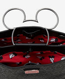 Loungefly Disney Mickey Mouse Figural Handle Handbag Purse New with Tags