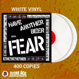 FEAR Have Another Beer With Fear Deluxe White Vinyl LP LTD 400 Lee Ving SIGNED