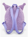 Loungefly Kuromi Pastel Fuzzy Mini Figural Backpack and Wallet Set New w/Tags