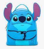 Loungefly Disney Stitch & Angel Magnetic Hands Mini Backpack Set New with Tags