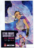 Star Wars Adventures #1 NM Rose Besch C2E2 Rey Virgin Variant Exclusive 2021