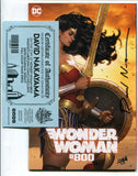 Wonder Woman #800 DC 2023 (First Trinity) David Nakayama Variant Signed NM