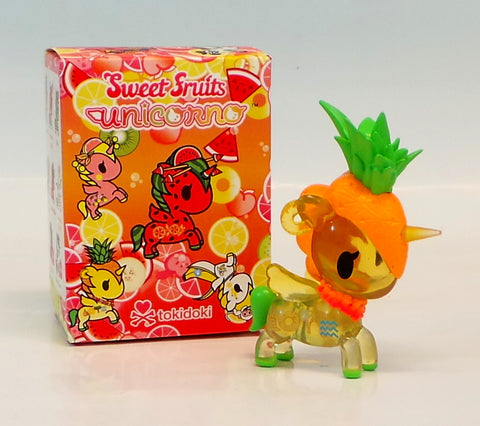 Tokidoki Sweet Fruits Unicorno Queen Pina Vinyl Blind Box 3" Figure