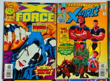 X-Force Marvel 9 issue mixed lot Anuual #2 Youngblood Crossover Adam Pollina