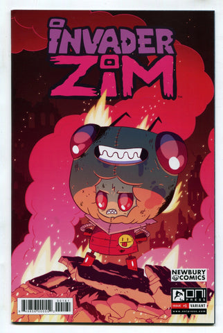 Invader Zim #1 J.R. Goldberg Newbury Comics Exclusive Variant Cover NM